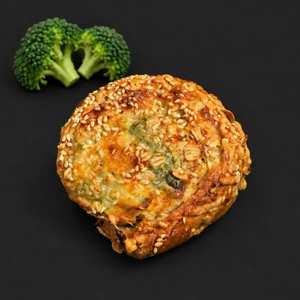 Partybrötchen mit Brokkoli