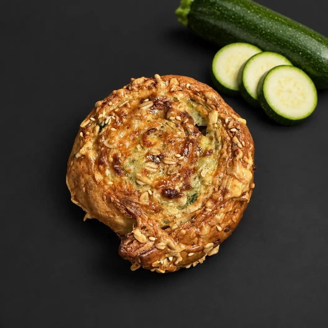 Partybrötchen mit Zucchini